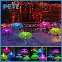 Pethome ไฟ Led ตกแต่งบรรยากาศกันน้ำ,สนามสวนสนามหญ้าภูมิทัศน์ไฟเบอร์ออปติกไฟแสงอาทิตย์พลังงานแสงอาทิตย์โคมไฟทางเดินติดพื้น