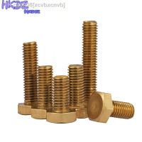 M3 M4 M5 M6 M8 IN933 Brass Screws Hexagon Socket Bolts Metric Thread External Hex Brass screw bronze not copper screws