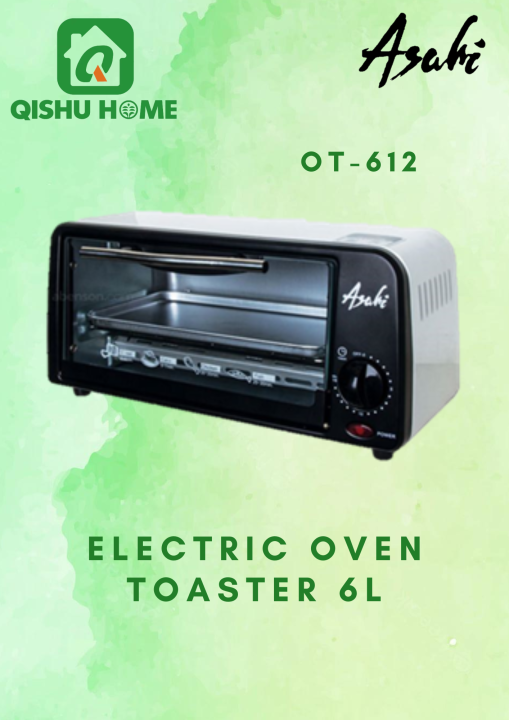 Asahi Electric Oven Toaster OT612 Lazada PH