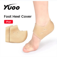 Yuoo 1คู่เจลส้นเท้า Pad Pain Relief ถุงเท้า Fasciitis Plantar ส้นเท้าป้องกันสำหรับผู้ชายผู้หญิง