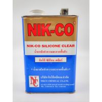 น้ำยาเช็ดลามิเนต ขนาด 3.6 ลิตร น้ำยาเช็ดทำความสะอาดพื้นผิว NIK-CO Silicone Clear นิกโก้ ซิลิโคน เคลียร์