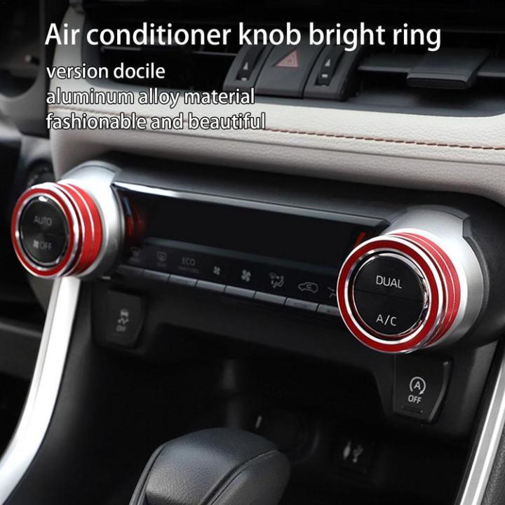 climate-control-knob-rings-2pcsswitch-button-knob-trims-control-button-cover-knob-rings-universal-aluminum-alloy-replacement-for-auto-interior-air-conditioning-switch-frugal