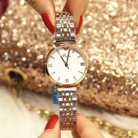 Wholesale joker authentic ms han edition rose gold diamond-encrusted bracelet watch waterproof strip quartz tide female table