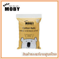 Baby Moby สำลีก้อน ขนาดมาตรฐาน Normal Size Cotton Ball (300 g.) (จำนวนแพ็คตามรูปสินค้า)