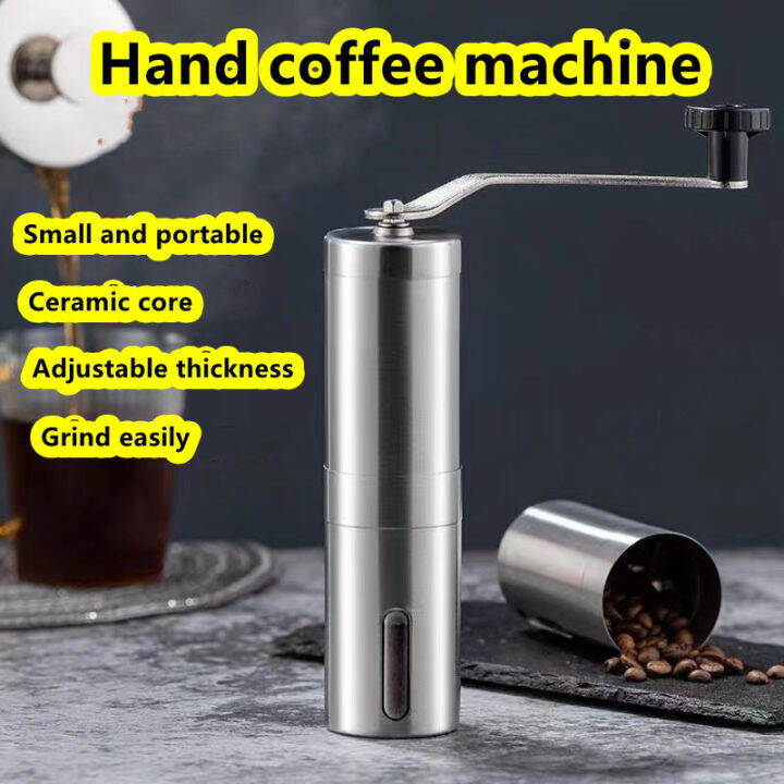 Manual Coffee Grinder Conical Burr Mill Bean Hand Grinder Portable