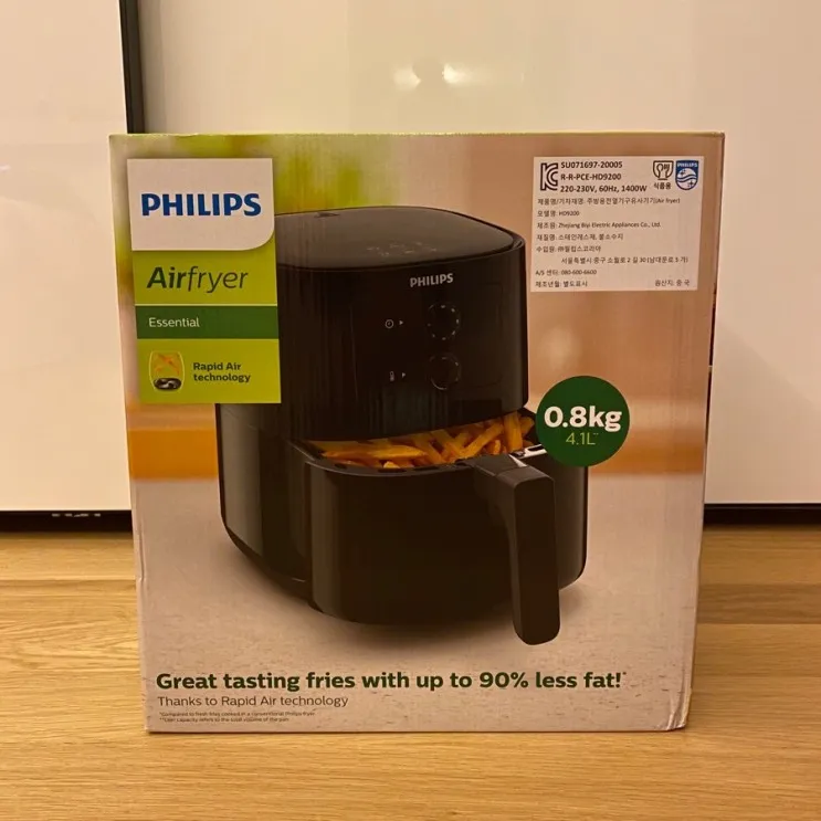 Philips Essential Air Fryer, HD-9200/90 Unboxing