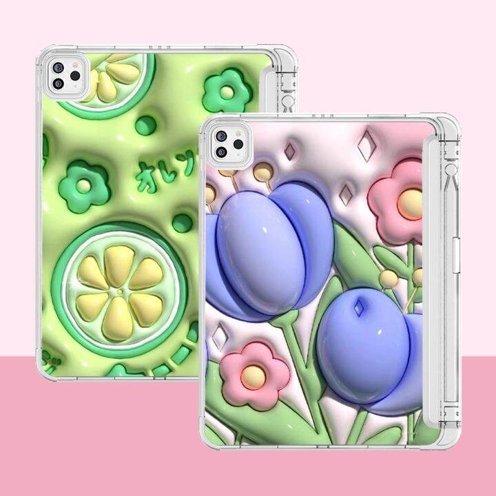 เคส-ลายกระต่าย-พร้อมปากกา-สําหรับ-ipad-air4-10-9-gen-10-2022-gen5-gen6-9-7-gen7-gen8-gen9-10-2-air5-pro11-2018-2020-mini4-5