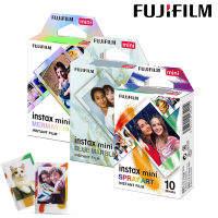 Fujifilm Instax Mini Film 30 แผ่นฟิล์มสี Black + Pink Lemonade + Sky Blue Instant Film สำหรับ Fuji Instax mini 8 9 11 40 EVO instax Camera SP-2 Mini Link Leica Sofort