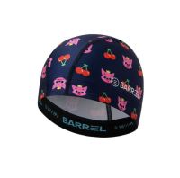 BARREL หมวกว่ายน้ำ KID PINKFONG DURAFLOW PATTERN SWIM CAP - CHERRY