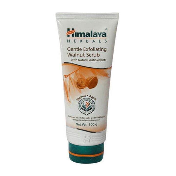 HIMALAYA Herbals Gentle Exfoliating Walnut Scrub 100g (Blackheads) Lazada