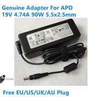 ของแท้19V 4.74A 90W 5.5X2.5Mm อะแดปเตอร์แหล่งกระจายไฟ AC DA-90J19 APD สำหรับ Charger Laptop มอนิเตอร์