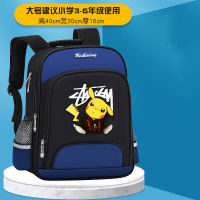 Pikachu Boys Schoolbag Boys Children Primary School Students Fashion Trend Lightweight Backpack Cartoon Burden Reduction Student Backpack