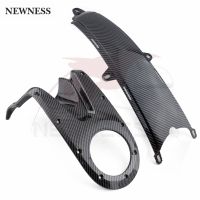 Carbon LOOK Front Fuel Tank Shell Fairing Suitable for Ducati Monster 696 795 796 1100 upper and lower panel fairing