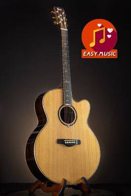 กีตาร์โปร่งไฟฟ้า Gusta Big Man Acoustic-Electric Guitar