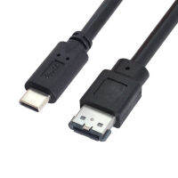 CY esata to usb cable cord Type-C USB-C to Power Over eSATA DC5V Adapter USB3.0 to HDDSSDODD eSATAp Converter