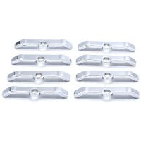 Car Chrome 3 Inch Valve Cover Spreader Bars Fixed Tabs for Chevy SBC 283 305 327 350 Car Parts