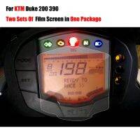 Two Sets Film Screens In One Parcel For KTM DUKE 200 2013-2017 DUKE 390 2013-2016 Speedometer Film Screen Protector Stickers