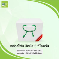 กล่องโฟม กล่องปิคนิค หูหิ้ว (5กก.) PFR