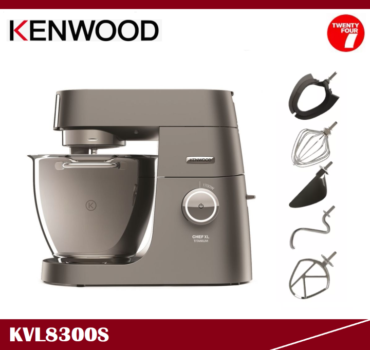 KENWOOD Titanium Chef XL 6.7L Stand Mixers Baking KVL8300S Lazada