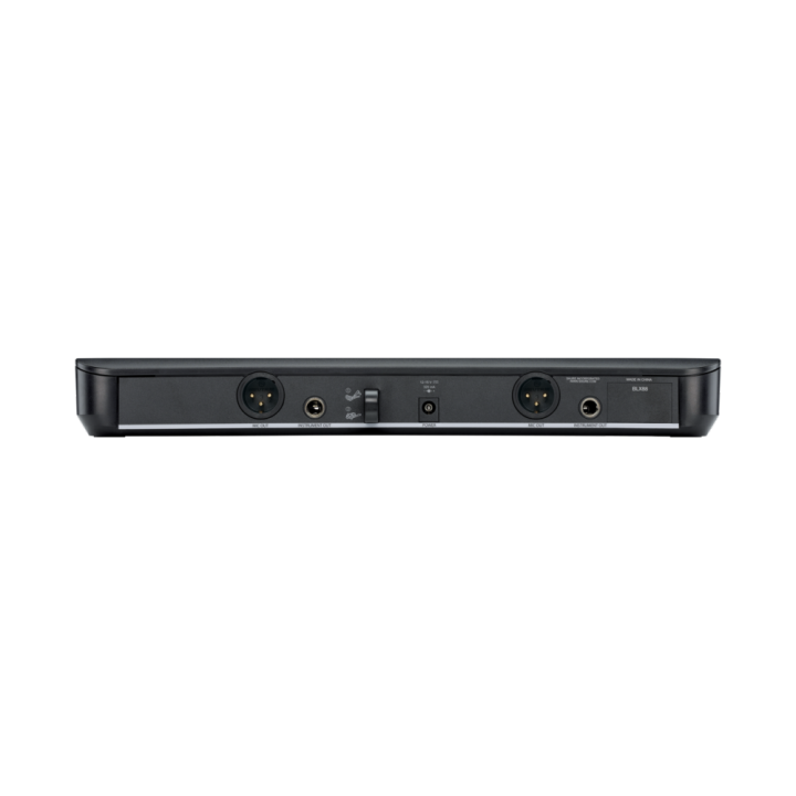 ไมค์-shure-blx288-pg58-ชุดไมค์ลอย-ไมค์คู่-ไมค์ไร้สายเสียงดี-wireless-dual-vocal-with-two-handheld-transmitters