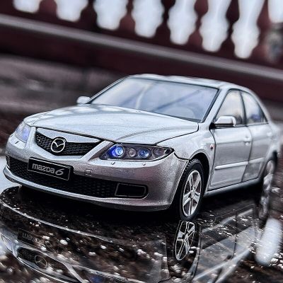 1:32 MAZDA 6 Alloy Classic Car Model Diecast &amp; Toy Vehicle Metal Vehicle Car Model High Simulation Collection Chirdrens Toy Gift Die-Cast Vehicles