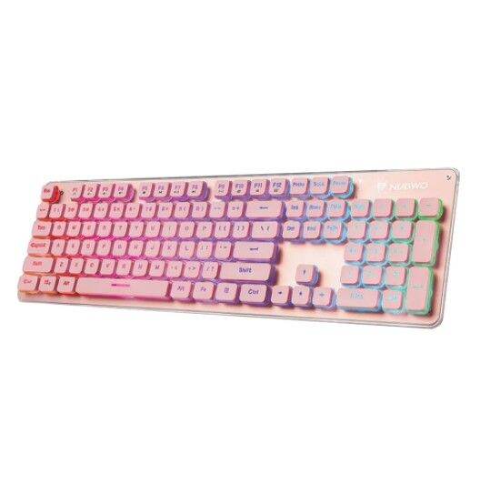 keyboard-คีย์บอร์ด-nubwo-fortune-nk32-pink-rainbow-led-en-th