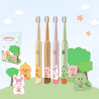 แปรงสีฟันไฟฟ้าสำหรับเด็ก Toothbrushzhao30เด็กชาร์จไฟได้มีสาย Usb ขนนุ่มน่ารักอายุ8-15ปี