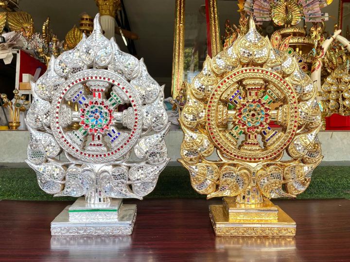 ต้นโพธิ์-ต้นโพธิ์ธรรมจักร-สูง-60-cm-ขนาดกลาง-โพธิ์ธรรมจักร-พุ่มกฐินสำเร็จ-ไม้แกะสลัก-ปิดทองติดกระจก-สำหรับทำพุ่มกฐิน-ถวายวัด-ส่งไวมาก