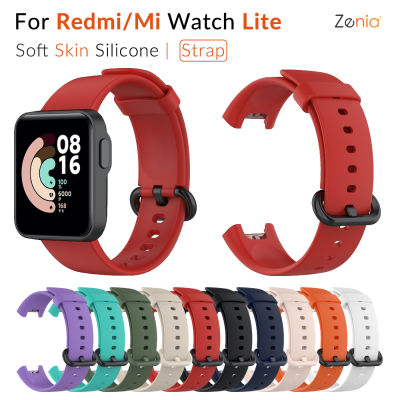 Zenia แฟชั่นผิวนุ่มซิลิโคนนาฬิกากีฬา Band สายนาฬิกาข้อมือสำหรับ Xiaomi Redmi นาฬิกา Mi นาฬิกา Lite สมาร์ทนาฬิกากีฬาอุปกรณ์เสริม