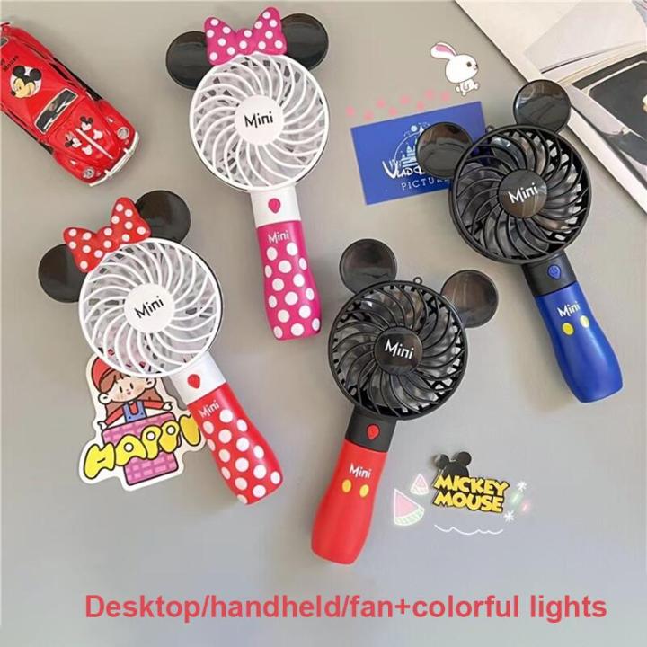 mini-usb-fan-พัดลมพกพา-พร้อมไฟ-led-พัดลมมินิน้อง-รุ่นใหม่สีสันสดใส-พกพาสะดวก-พัดลม-พัดลมตั้งโต๊ะ-พัดลม-usb-relaxhome