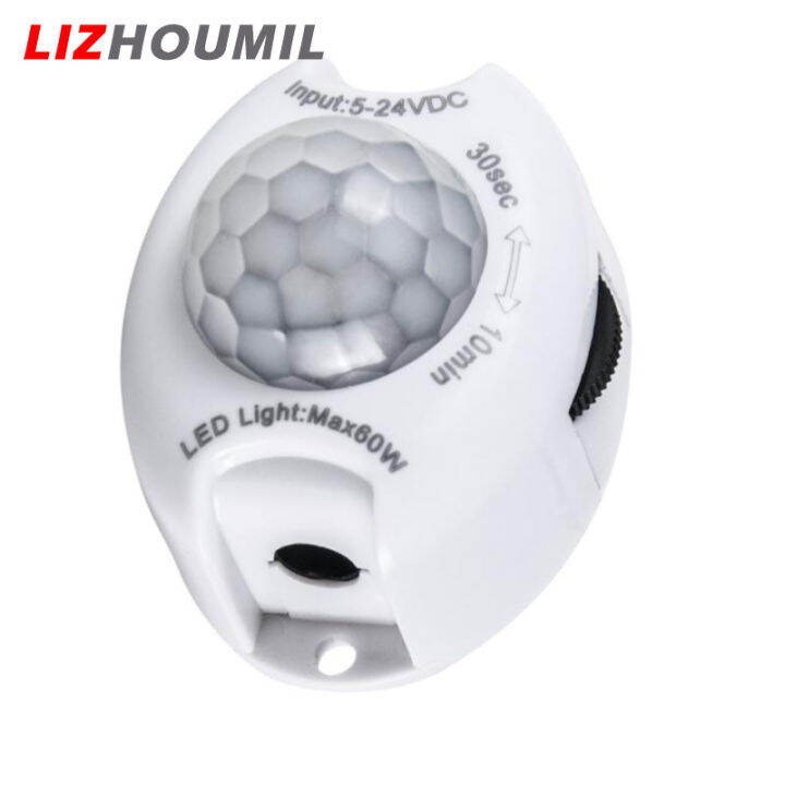 lizhoumil-ไฟเซ็นเซอร์การเคลื่อนไหวมนุษย์-led-เปิด-ปิดอัตโนมัติ-dc5-24v-แถบไฟ-led-พร้อมเครื่องใช้ไฟฟ้าอัจฉริยะในบ้านฟังก์ชันจับเวลา