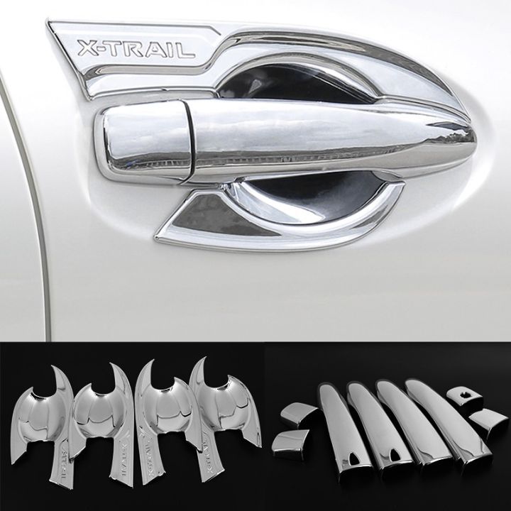 Xuming For Nissan Xtrail   Chrome Silver Car Door Handle