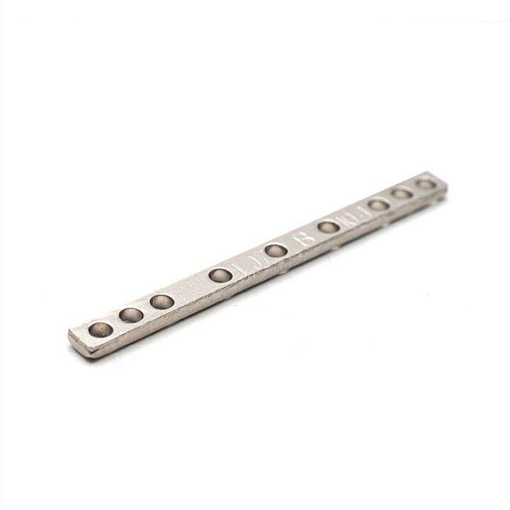 100pcs-7-string-electric-guitar-humbucker-pickup-metal-spacer-bars-pole-spacing-neck-bridge-guitar-parts