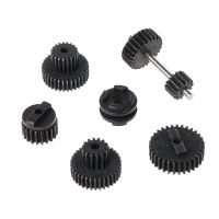 1 Set Metal Gears With 370 Motor For Speed Change Gear Box For WPL B1 B24 B16 B36 C24 116 4WD 6WD RC Car