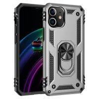 หรูหรากันกระแทกเกราะ Case สำหรับ 11 12 13 14 Pro Max XR X XS 8 7 6 6วินาทีพลัส5วินาที SE2 SE3แหวนแม่เหล็กที่วางยึดปก