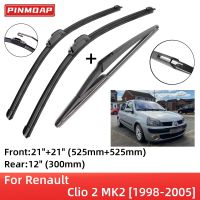 MK2เรโนลต์2สำหรับ Renault Clio 1998-2005สำหรับใบมีดที่ปัดน้ำฝนด้านหลังแปรงใบมีดอะไหล่ J Hook 1998 1999 2000 2001 2002 2003 2004