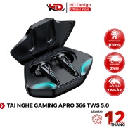 Tai Nghe Gaming APRO 366 TWS 5.0,Tai Nghe Gaming,Tai Nghe không dây