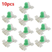 10Pcs ประตู Bumpstrip Retaining Fastener คลิปสีเขียวสำหรับประตู Trim แผง Retainer สำหรับ BMW E46ภายนอกด้านข้าง Molding