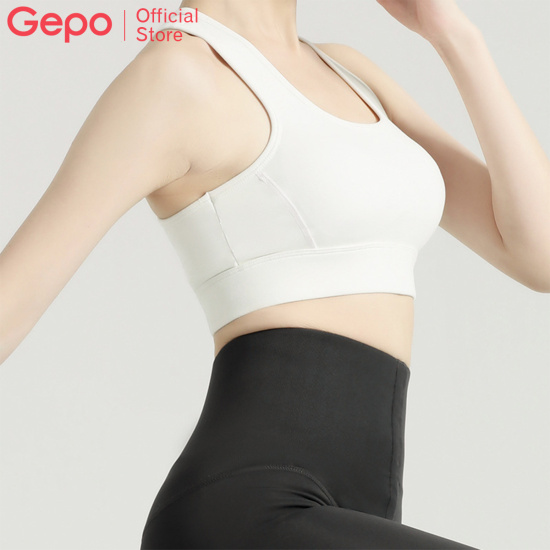 Áo bra tập gym yoga cao cấp có mút ngực chống sốc gepo gp204 - ảnh sản phẩm 6