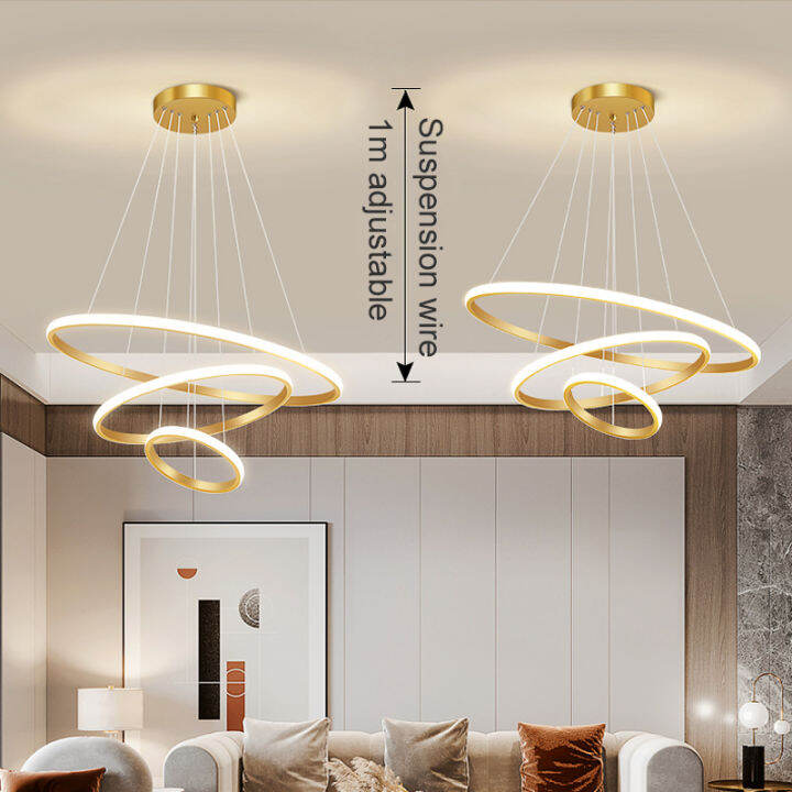 Chandelier Modern Design Ceiling Light Led Pendant Light Hanging ...