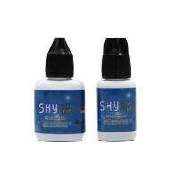 【⊕Good quality⊕】 ohixyl 1ชิ้นเพชรเทียมตกแต่งเล็บสำหรับขนตาปลอม1-2วินาทีกาวกาวติดขนตาปลอมแห้งเร็ว S Type 5มล./10มล. กาวสีดำ