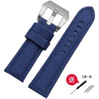 ▶★◀ Suitable for waterproof nylon watch strap suitable for Panerai Seiko Citizen Blancpain fifty-year-old canvas strap men 22 24 26mm