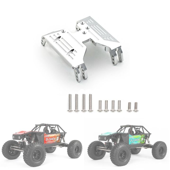metal-center-skid-plate-gearbox-mount-axi231005-for-axial-capra-1-9-utb-1-10-rc-crawler-car-upgrades-parts-accessories-black