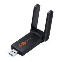 อะแดปเตอร์ Wifi ดูอัลแบนด์1900M 2.4G 5G USB ไดรเวอร์ค่าธรรมเนียม3.0อีเธอร์เน็ต1900เมตรการ์ดเน็ตเวิร์กเครื่องอุปกรณ์เชื่อมต่อกับ Wifi ไร้สาย + เสาอากาศ