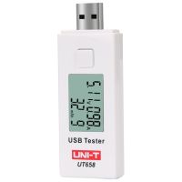 Uni-T ที่ทดสอบ Usb Ut658ชุด Usb ความจุตัวทดสอบแรงดัน/ปัจจุบัน/ความจุ/พลังงาน/ทดสอบความต้านทาน Type-C Type-C Type-A Interface