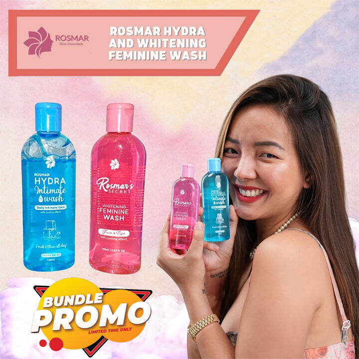Original Rosmar's Secret Whitening and Hydra Intimate Feminine Wash