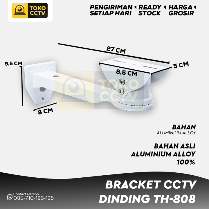 Bracket Camera CCTV Dinding, Bracket CCTV Kamera CCTV Outdoor Cocok ...