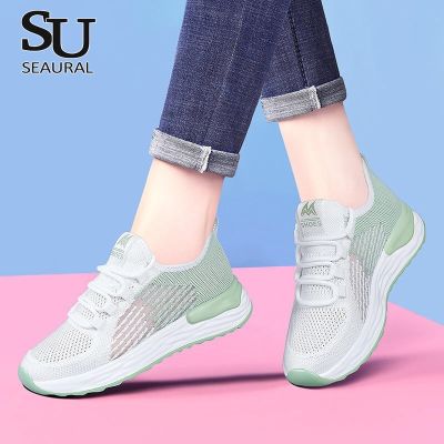SEAURAL รองเท้าผู้หญิง,รองเท้ากีฬาลำลองสไตล์เกาหลี Kasut Perempuan Murah dan Cantik JY2119