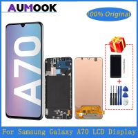 ◆ 6.7 quot; Super AMOLED Display For Samsung Galaxy A70 LCD Screen Touch Digitizer For Samsung A705 SM-A705F/DS LCD Display Replacement