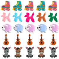 【YF】▤┇▽  10Pcs New Silicone Beads Food Grade Bead Dog Skates Jewelry Making Accessories